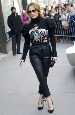 JENNIFER LOPEZ Leaves Toady Show in New York 03/02/2017