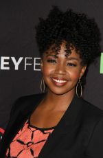 JERRIKA HINTON at 34th Annual PaleyFest in Los Angeles 03/19/2017