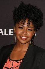 JERRIKA HINTON at 34th Annual PaleyFest in Los Angeles 03/19/2017