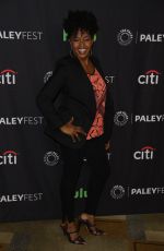 JERRIKA HINTON at 34th Annual PaleyFest in Los Angeles 03/19/2017