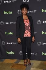 JERRIKA HINTON at 34th Annual PaleyFest in Los Angeles 03/19/2017
