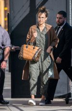 JESSICA ALBA Arrives at Jimmy Kimmel Live in Los Angeles 03/07/2017