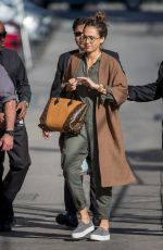 JESSICA ALBA Arrives at Jimmy Kimmel Live in Los Angeles 03/07/2017