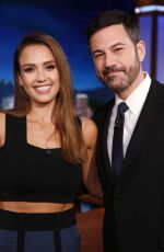 JESSICA ALBA at Jimmy Kimmel Live! in Los Angeles 03/10/2017
