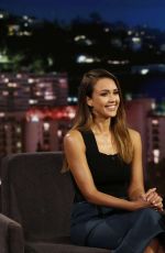 JESSICA ALBA at Jimmy Kimmel Live! in Los Angeles 03/10/2017