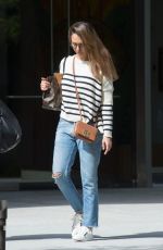 JESSICA ALBA Leaves an Office in Los Angeles 03/14/2017
