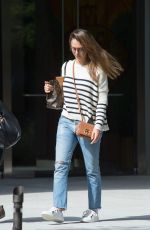 JESSICA ALBA Leaves an Office in Los Angeles 03/14/2017