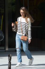JESSICA ALBA Leaves an Office in Los Angeles 03/14/2017