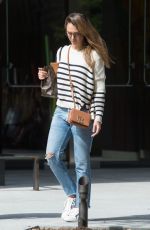JESSICA ALBA Leaves an Office in Los Angeles 03/14/2017
