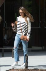 JESSICA ALBA Leaves an Office in Los Angeles 03/14/2017