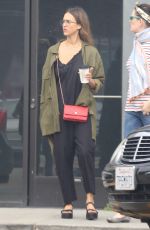 JESSICA ALBA Out for Coffee in Venice Beach 03/12/2017