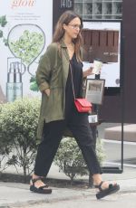 JESSICA ALBA Out for Coffee in Venice Beach 03/12/2017