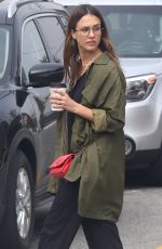 JESSICA ALBA Out for Coffee in Venice Beach 03/12/2017