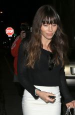 JESSICA BIEL in a Pencil Skirt Leaves Au Fudge in West Hollywood 03/16 ...