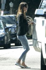 JESSICA BIEL in Tight Jeans Out in Studio City - march 16, 2017