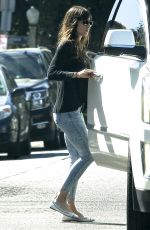 JESSICA BIEL in Tight Jeans Out in Studio City - march 16, 2017