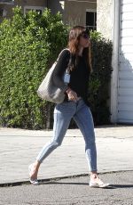 JESSICA BIEL in Tight Jeans Out in Studio City - march 16, 2017
