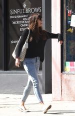 JESSICA BIEL in Tight Jeans Out in Studio City - march 16, 2017