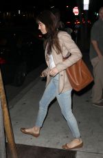 JESSICA BIEL Leaves Au Fudge in West Hollywood 02/28/2017