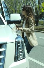 JESSICA BIEL Out and About in Santa Monica 03/27/2017