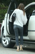 JESSICA BIEL Out and About in Studio City 03/17/2017