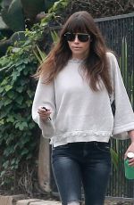 JESSICA BIEL Out and About in Studio City 03/17/2017