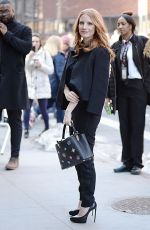 JESSICA CHASTAIN Arrives at AOL Studios in New York 03/21/2017