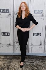 JESSICA CHASTAIN at AOL Build Speaker Series in New York 03/21/2017
