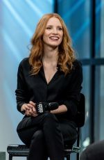 JESSICA CHASTAIN at AOL Build Speaker Series in New York 03/21/2017