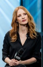 JESSICA CHASTAIN at AOL Build Speaker Series in New York 03/21/2017