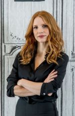 JESSICA CHASTAIN at AOL Build Speaker Series in New York 03/21/2017
