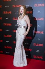 JESSICA CHASTAIN at Miss Sloane Premiere in Paris 03/02/2017