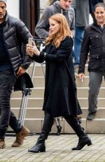 JESSICA CHASTAIN at Zoo in Warsaw 03/07/2017