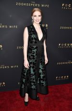 JESSICA CHASTAIN at Zoo Keeper