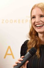 JESSICA CHASTAIN at Zookeeper