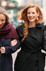 JESSICA CHASTAIN Out and About in New York 03/18/2017