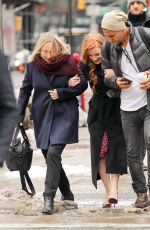 JESSICA CHASTAIN Out and About in New York 03/18/2017