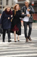 JESSICA CHASTAIN Out and About in New York 03/18/2017