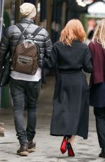 JESSICA CHASTAIN Out and About in New York 03/18/2017