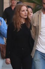 JESSICA CHASTAIN Out and About in Venice Beach 03/28/2017