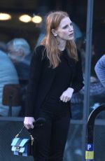 JESSICA CHASTAIN Out and About in Venice Beach 03/28/2017