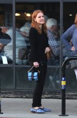 JESSICA CHASTAIN Out and About in Venice Beach 03/28/2017