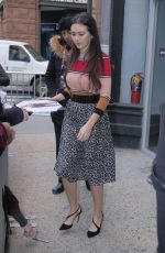 JESSICA HENWICK at AOL Studios in New York 03/09/2017