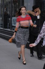 JESSICA HENWICK at AOL Studios in New York 03/09/2017