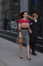 JESSICA HENWICK at AOL Studios in New York 03/09/2017