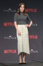 JESSICA STROUP at Iron Fist Press Conference in Seoul 03/29/2017