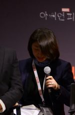 JESSICA STROUP at Iron Fist Press Conference in Seoul 03/29/2017