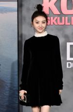 JING TIAN at Kong: Skull Island Premiere in Hollywood 03/08/2017