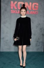 JING TIAN at Kong: Skull Island Premiere in Hollywood 03/08/2017