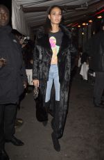 JOAN SMALLS Night Out in Paris 03/04/2017